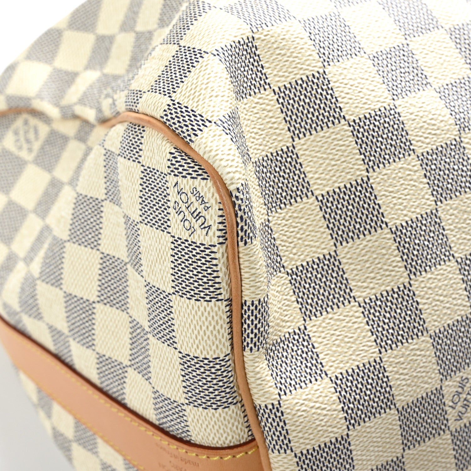 Louis Vuitton Damier Azur Keepall Bandouliere 45 8 of 12