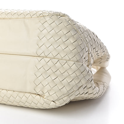 Bottega Veneta Intrecciato Nappa Medium Campana Hobo Bianca 12 of 13