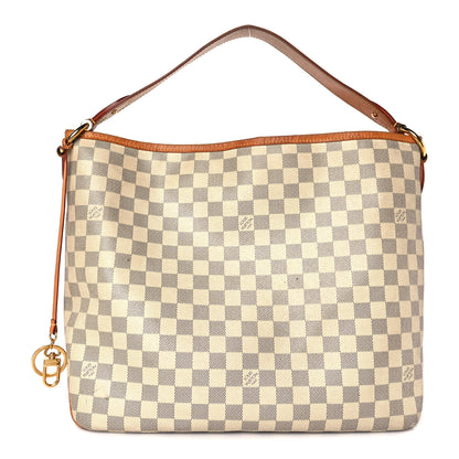 Louis Vuitton Damier Azur Delightful MM Pink 1 of 14