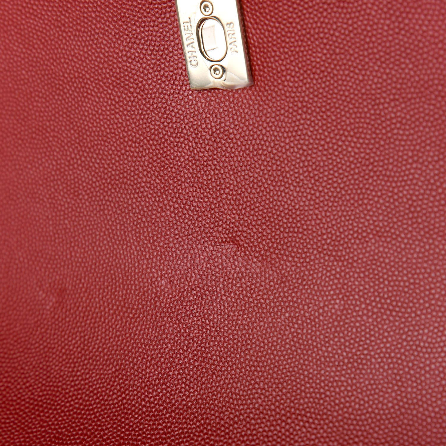 Chanel Caviar Quilted Large Business Affinity Flap Red 10 of 11