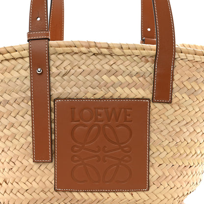 Loewe Raffia Basket Tote Bag Natural Tan 6 of 9