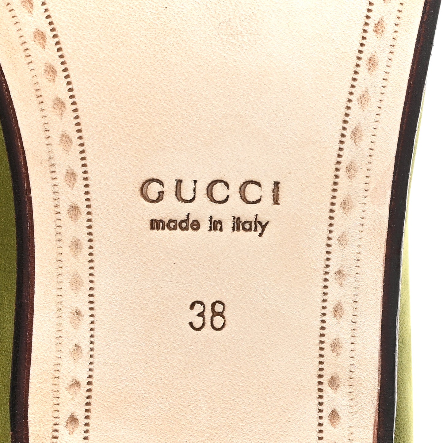 Nubuck Womens Horsebit Loafers 38 Herbs Light Green