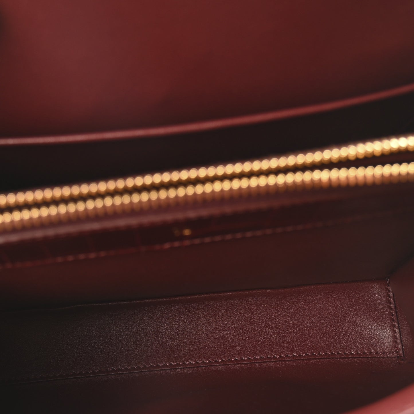 Crocodile Small 16 Top Handle Bag Light Burgundy