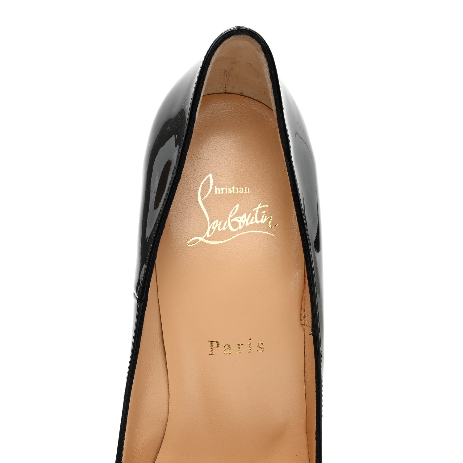 Christian Louboutin Patent So Kate 120 Pumps 38.5 Black 7 of 8