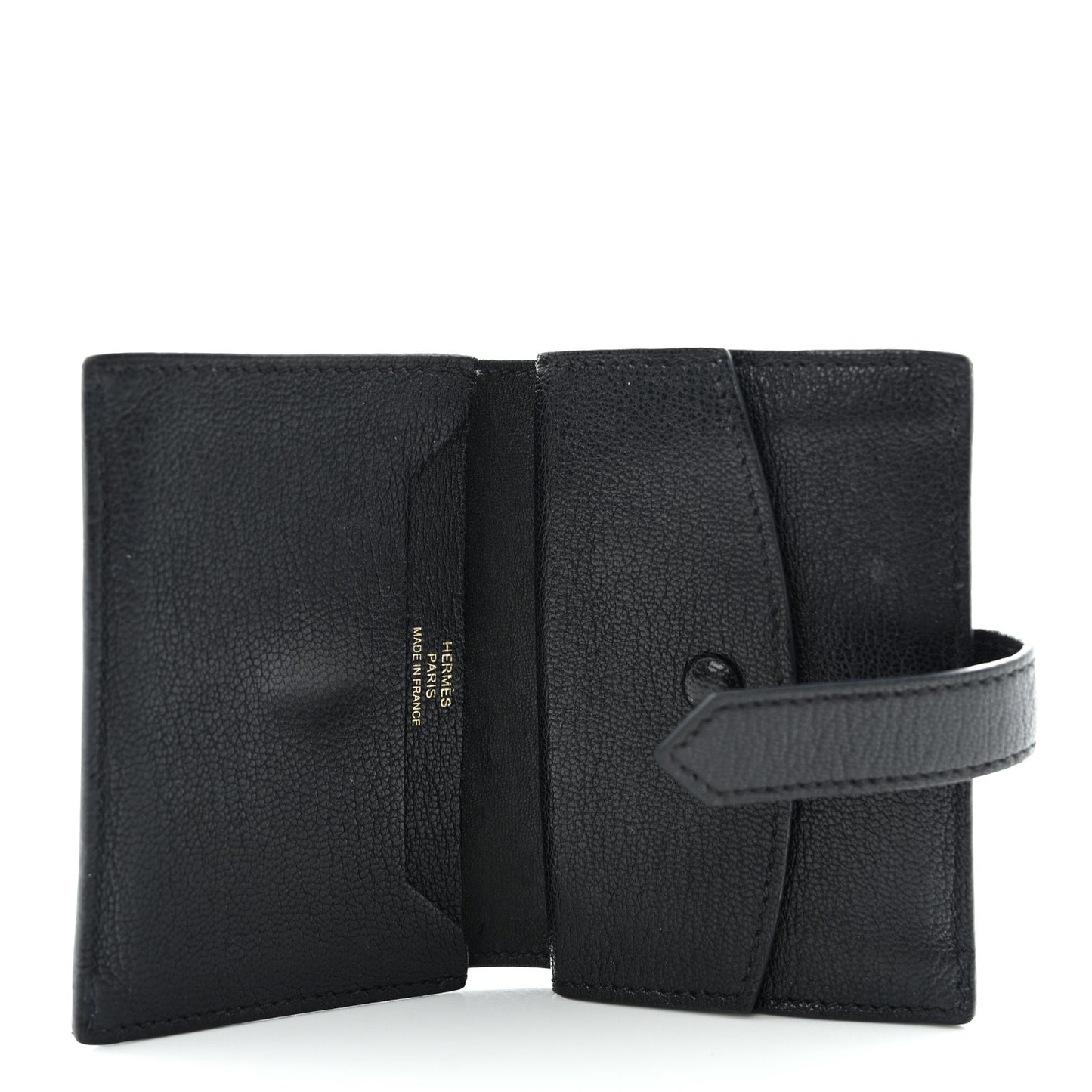 Chevre Mysore Mini Bearn Wallet Black