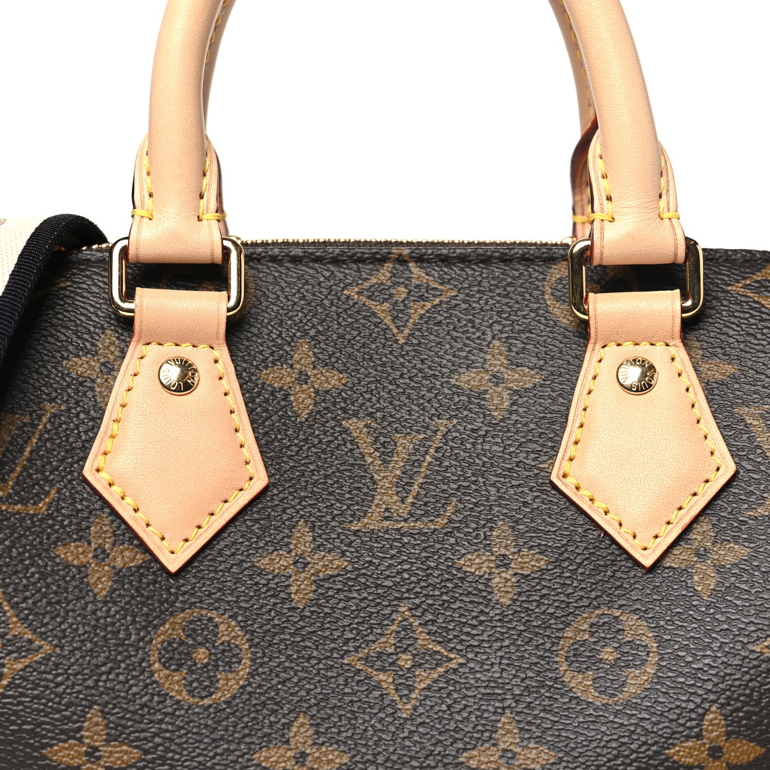 Louis Vuitton Monogram Speedy Bandouliere 20 Black 7 of 9