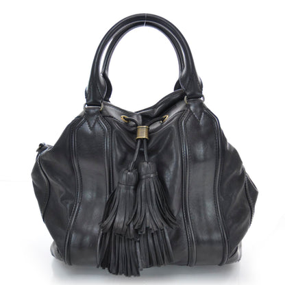 Burberry Leather Large Collins Tote Black 1 of 10