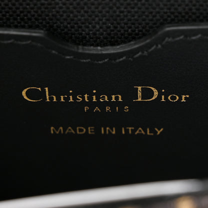 Christian Dior Canvas Mizza Embroidered Medium Bobby Flap Beige Multicolor 6 of 9