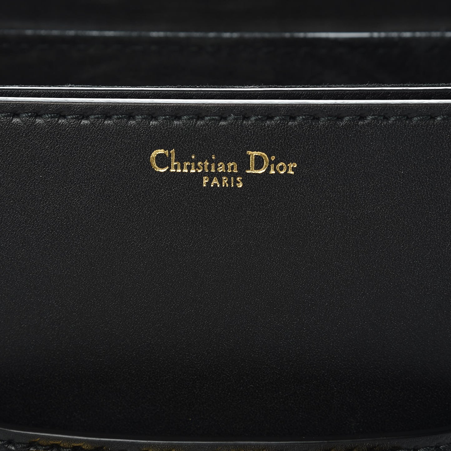 Smooth Calfskin Dio(r)evolution Flap Bag Black