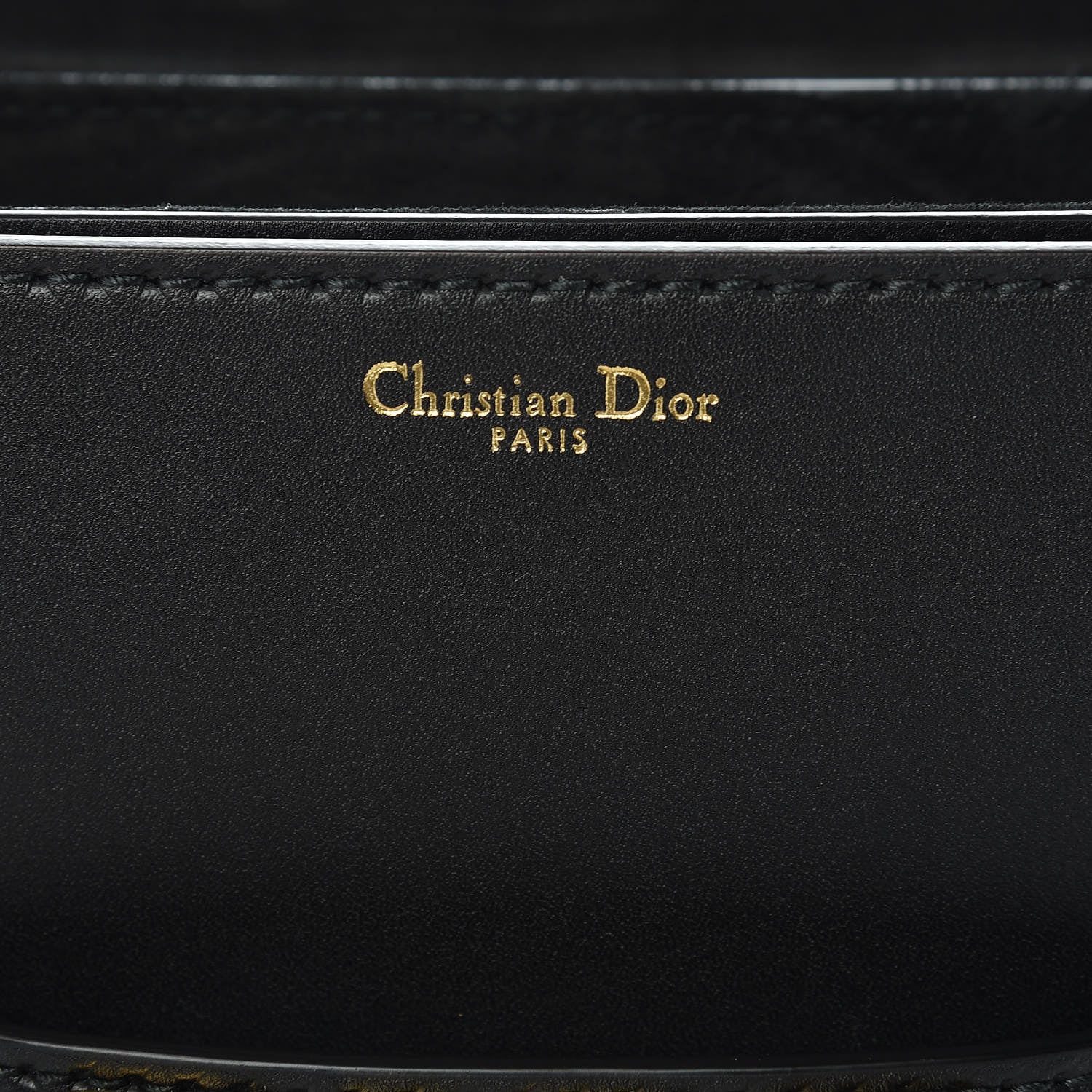 Christian Dior Smooth Calfskin Dio(r)evolution Flap Bag Black 6 of 9