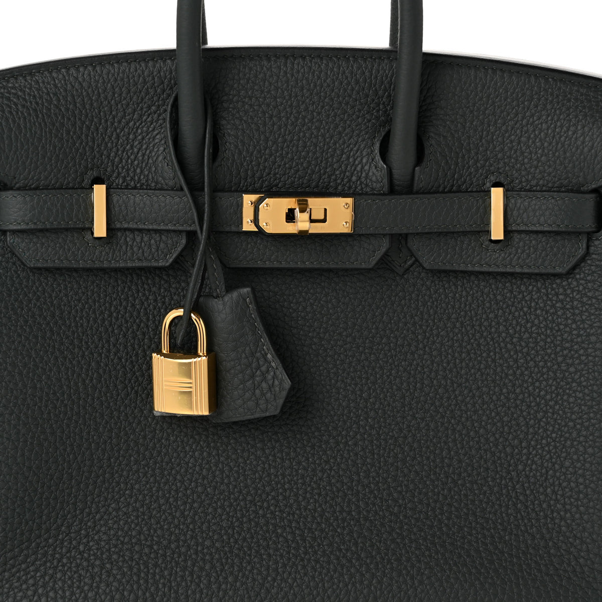 Hermes Togo Birkin 25 Vert Fonce 7 of 10