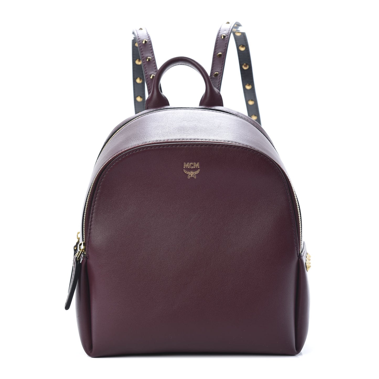 Calfskin Mini Duchess Polke Studs Backpack Mystic Purple