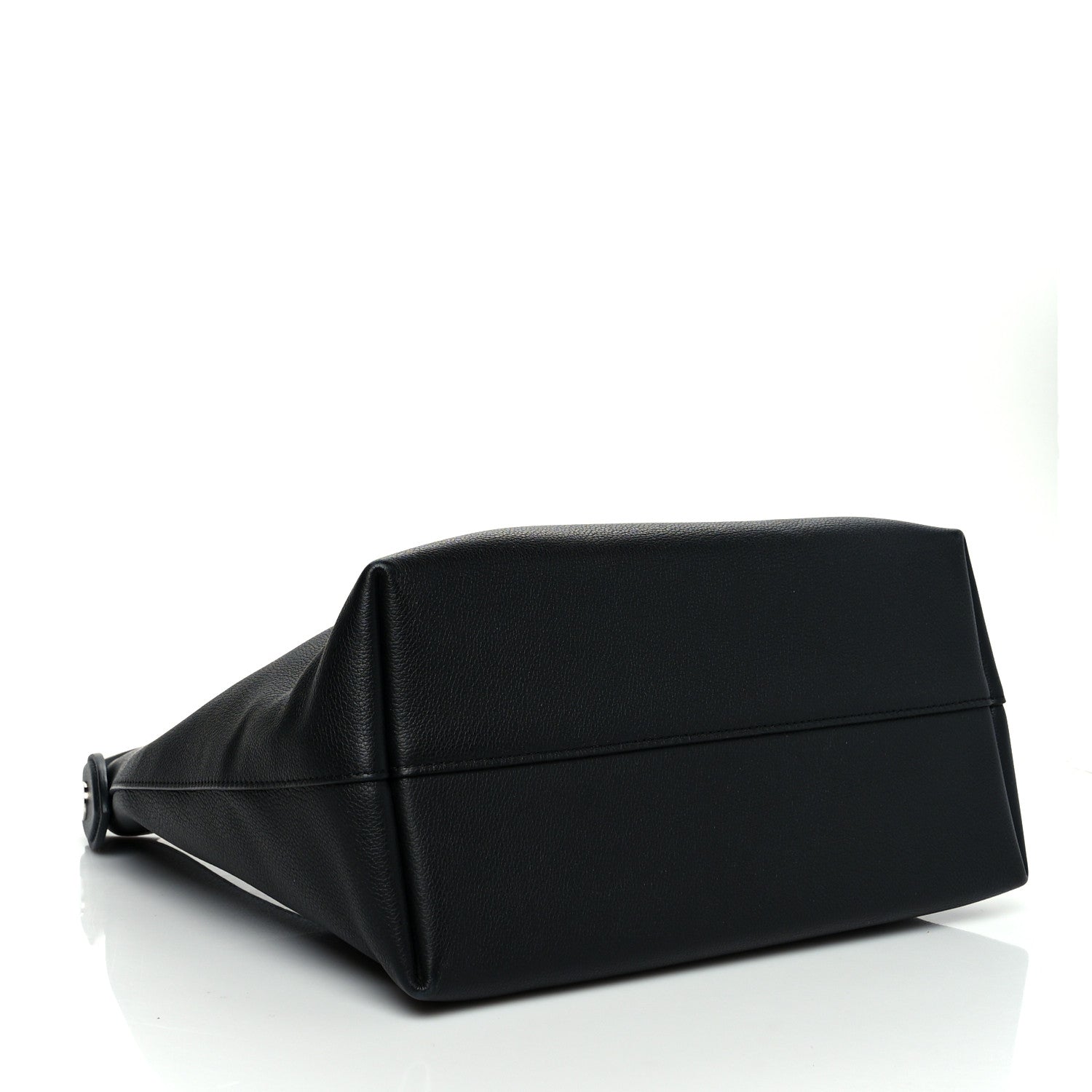 Louis Vuitton Calfskin Lockme Hobo Black 4 of 10