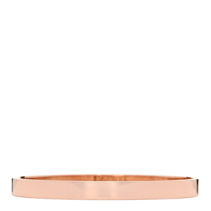 Hermes 18K Rose Gold Diamond PM Kelly Pave Bracelet SH 2 of 4