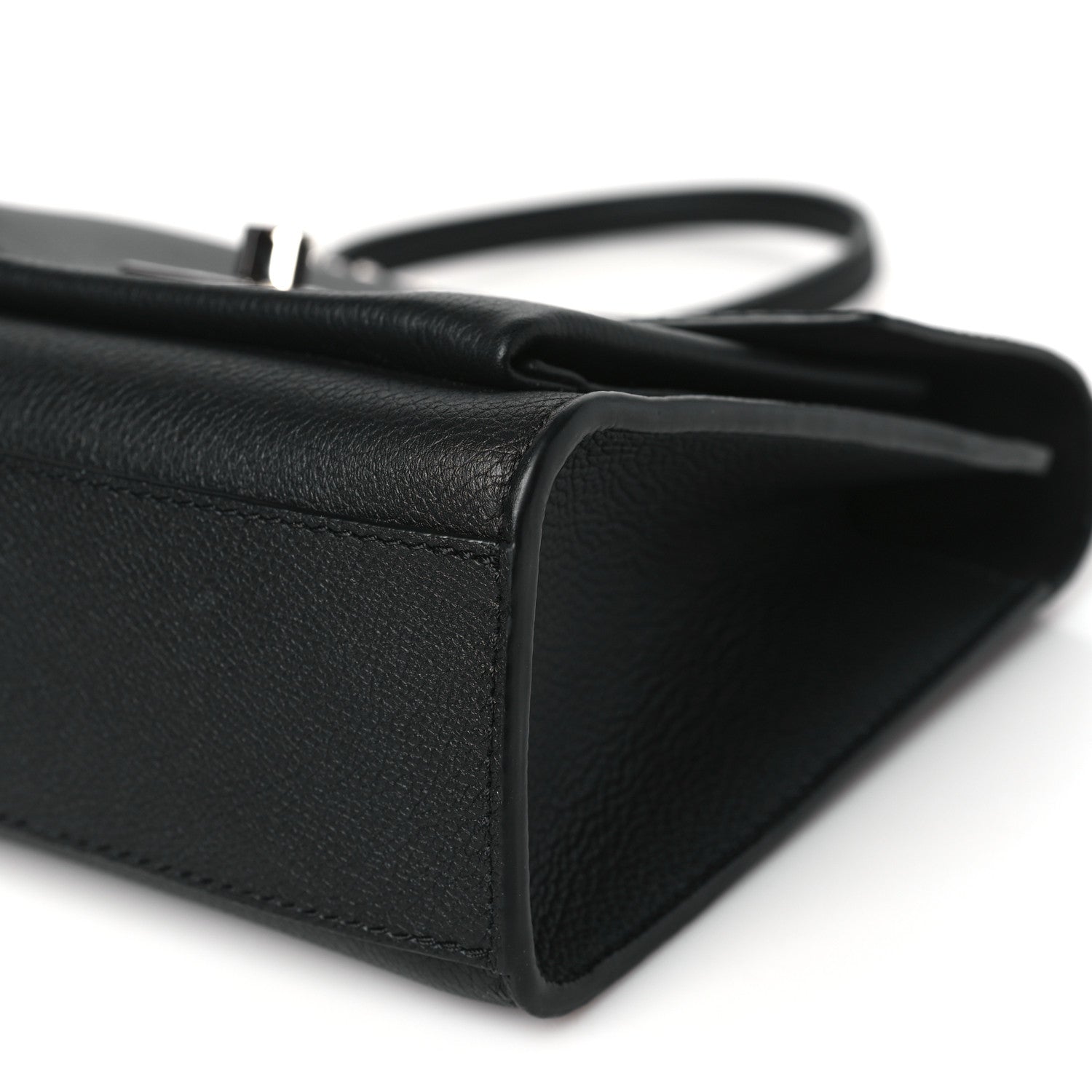 Louis Vuitton Soft Calfskin Mylockme Chain Bag BB Black 9 of 9