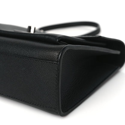 Louis Vuitton Soft Calfskin Mylockme Chain Bag BB Black 9 of 9