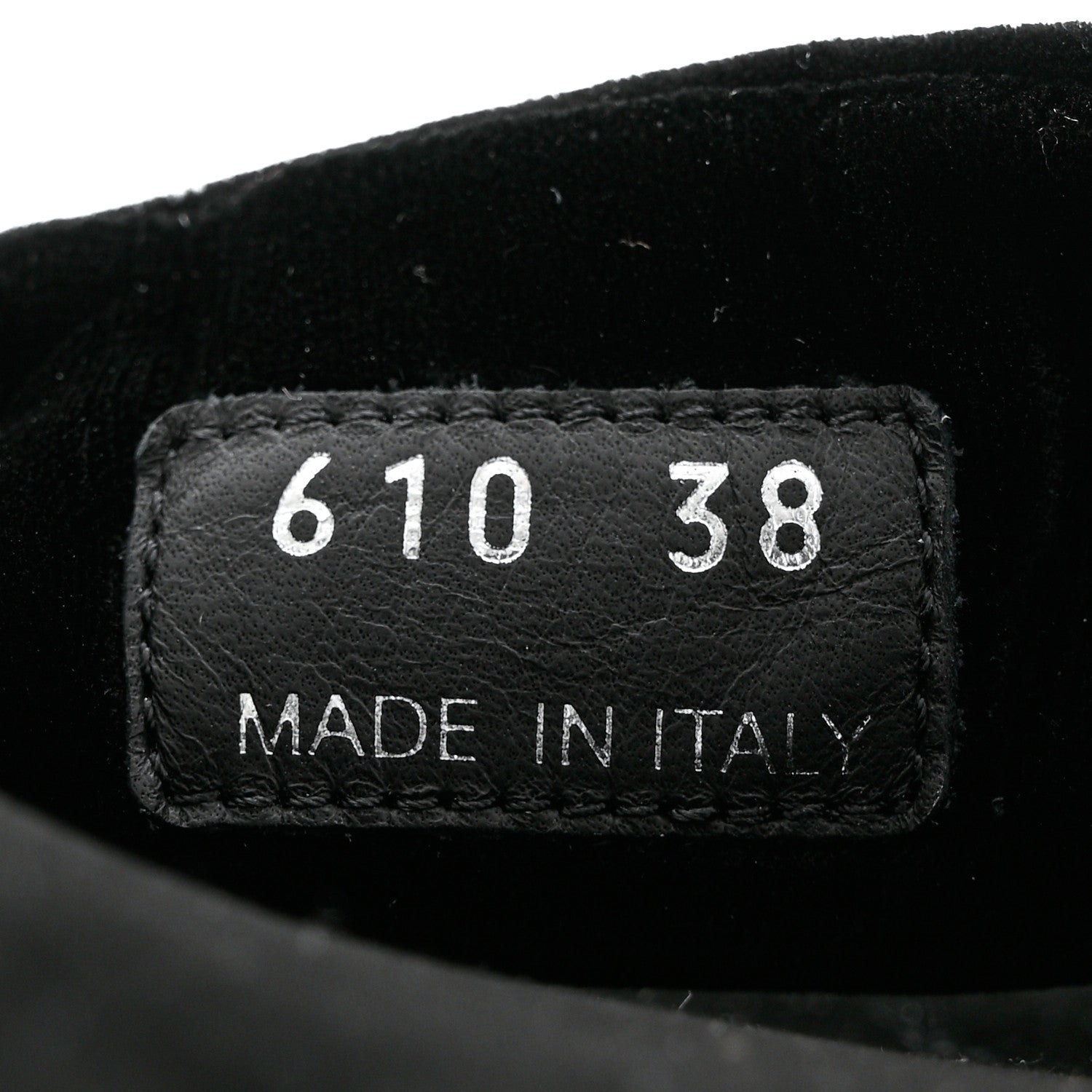 Prada Velvet Logo Lug Sole 20mm Slide Sandals 38 Black 6 of 9