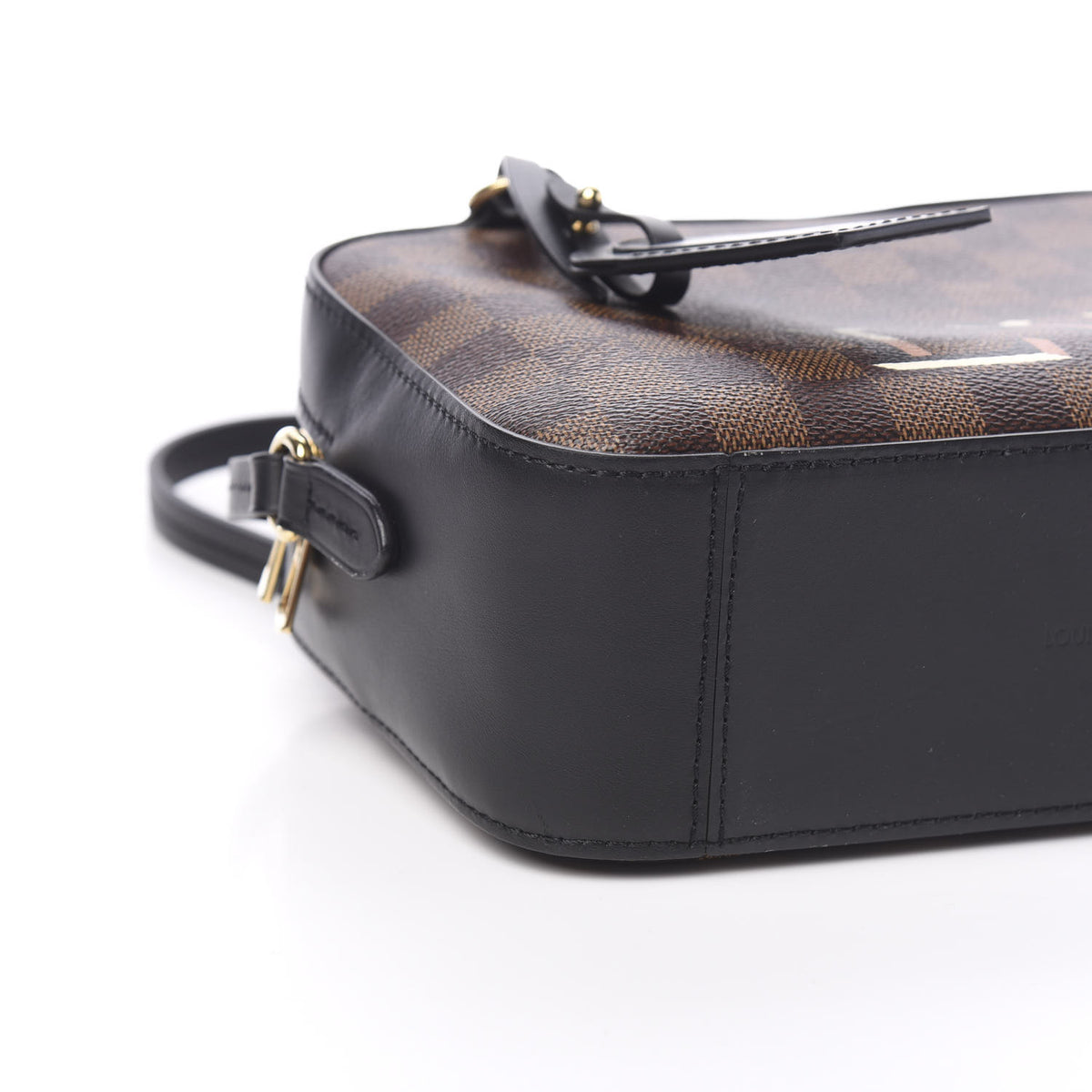 Louis Vuitton Damier Ebene Santa Monica Black 6 of 8