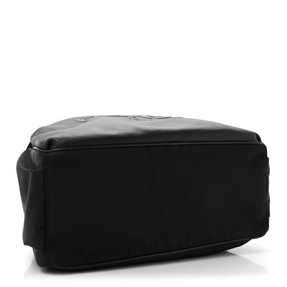 Fendi Calfskin Nylon FF Logo Embossed Changing Bag Black 5 of 12