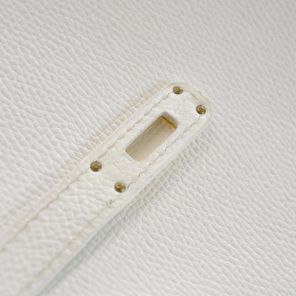 Hermes Epsom Birkin 25 Blanc 10 of 10