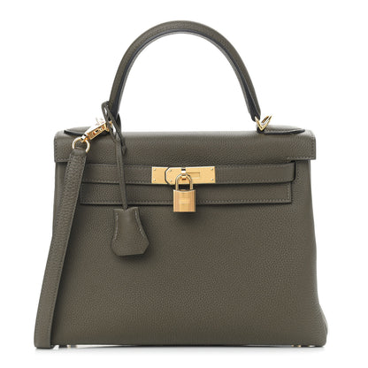 Hermes Togo Kelly Retourne 28 Vert Maquis 1 of 11