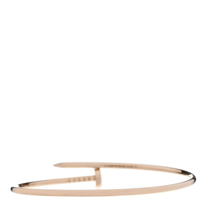 Cartier 18K Yellow Gold Small Juste Un Clou Bracelet 19 2 of 4