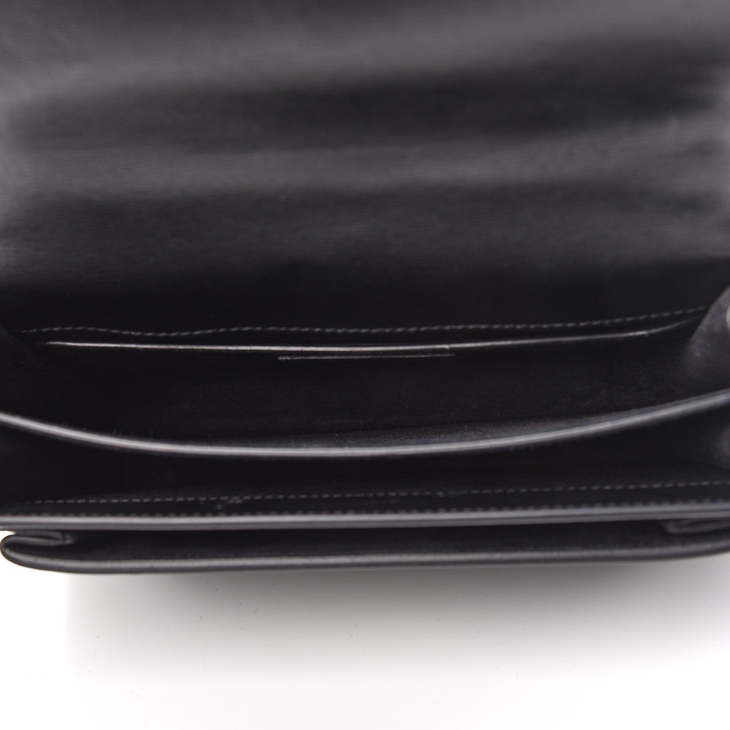 Saint Laurent Calfskin Medium Monogram Sunset Black 7 of 12