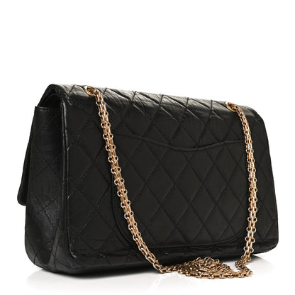 Chanel Aged Calfskin Quilted 2.55 Reissue 227 Flap Black 3 of 12