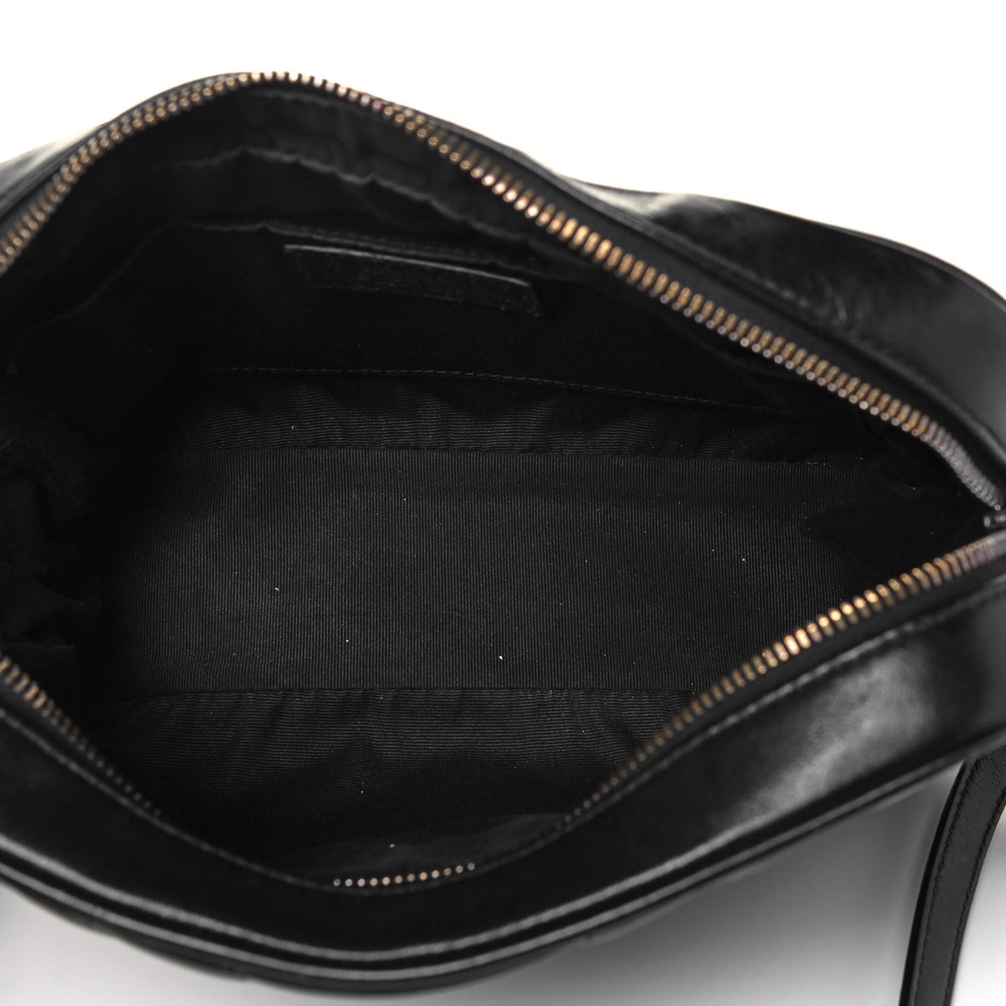 Calfskin Matelasse Monogram Lou Camera Bag Black