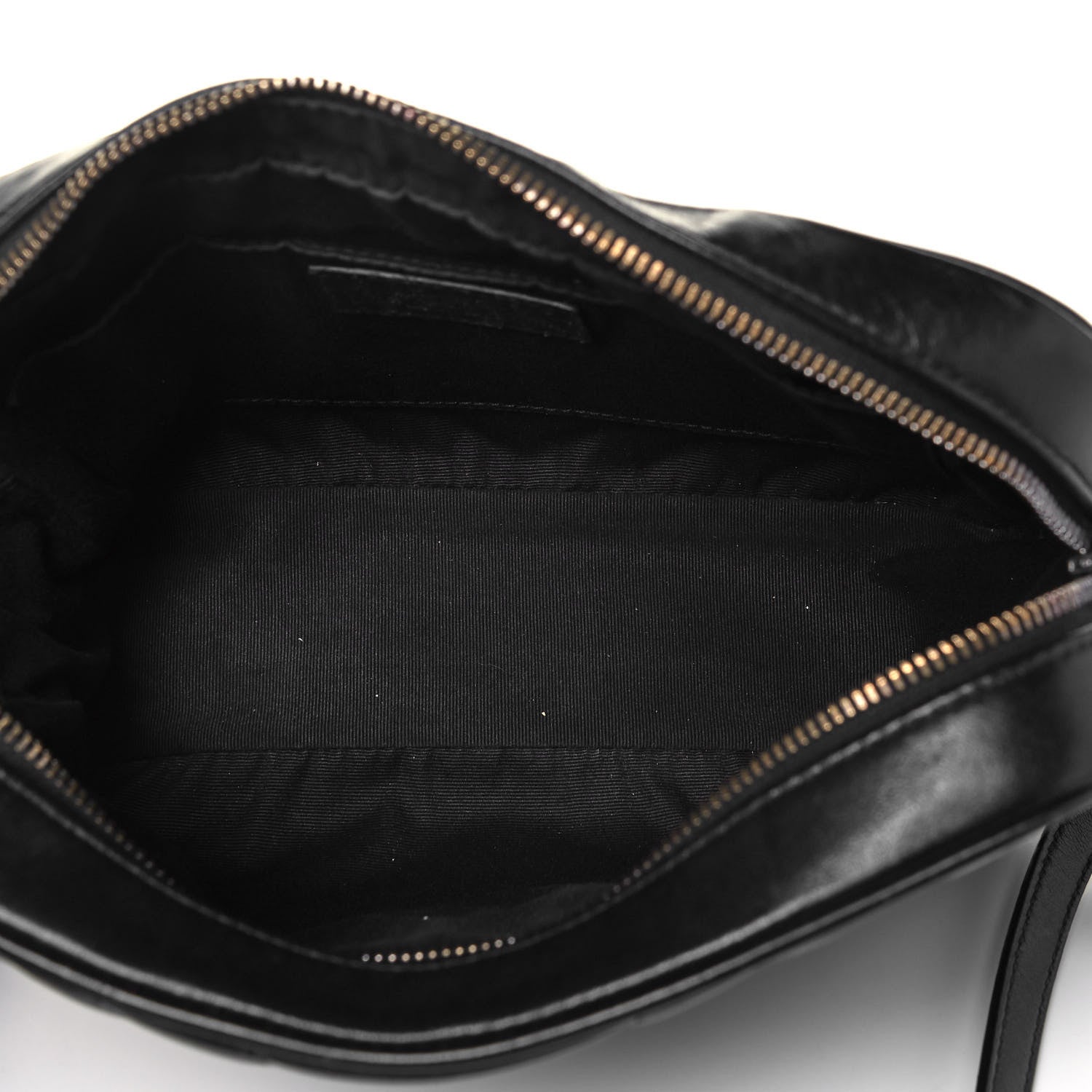 Saint Laurent Calfskin Matelasse Monogram Lou Camera Bag Black 5 of 9
