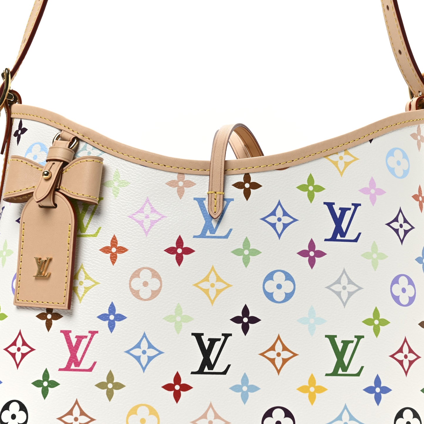 LV X TM Monogram Multicolor CarryAll PM White
