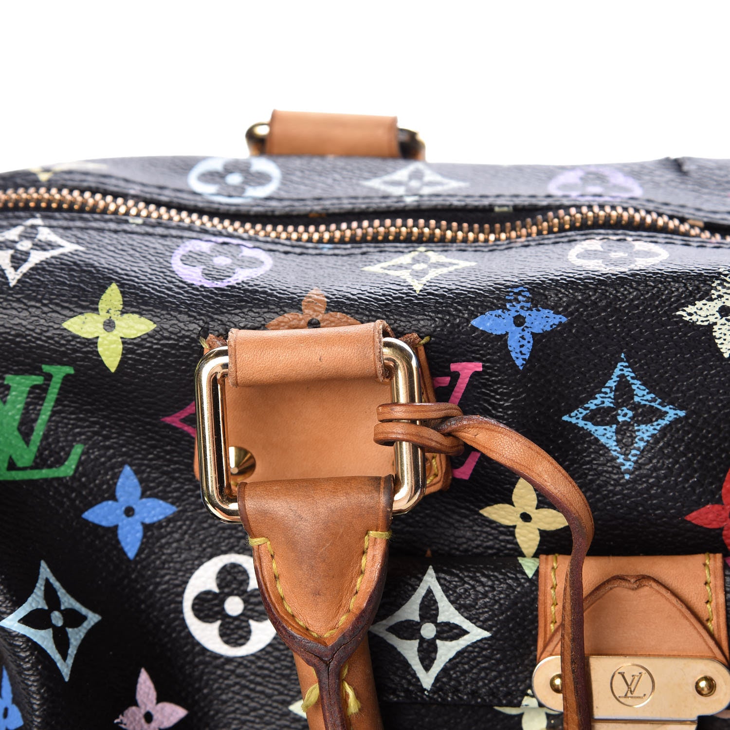 Louis Vuitton Monogram Multicolor Speedy 30 Black 24 of 32