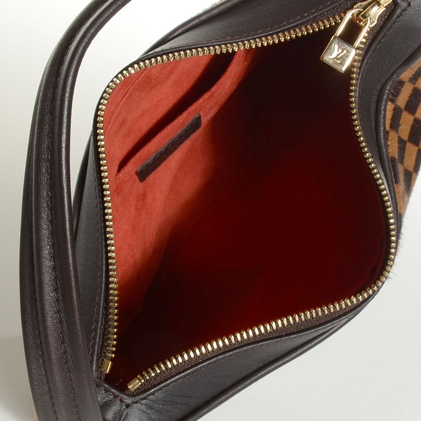 Calf Hair Damier Sauvage Tigre