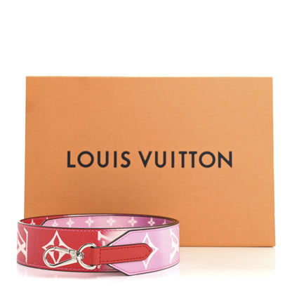Louis Vuitton Monogram Escale Bandouliere Shoulder Strap Rouge 6 of 6