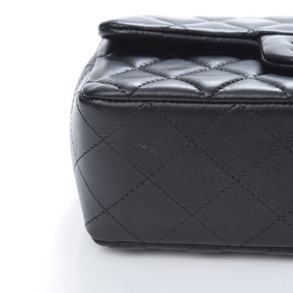 Chanel Lambskin Quilted Mini Rectangular Flap Black 11 of 12