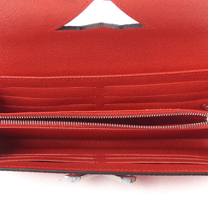 Louis Vuitton Epi Twist Wallet Coquelicot 7 of 10