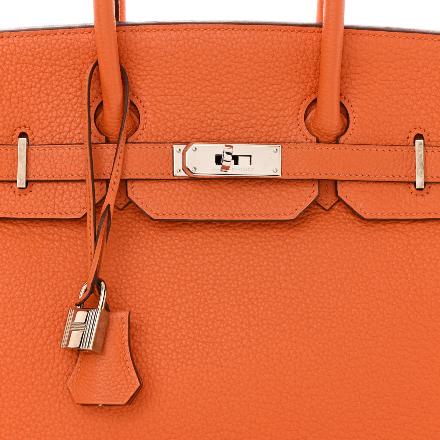 Togo Birkin 35 Orange