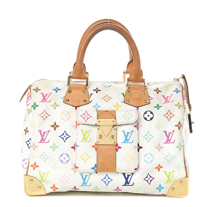 Louis Vuitton Monogram Multicolor Speedy 30 White 1 of 11