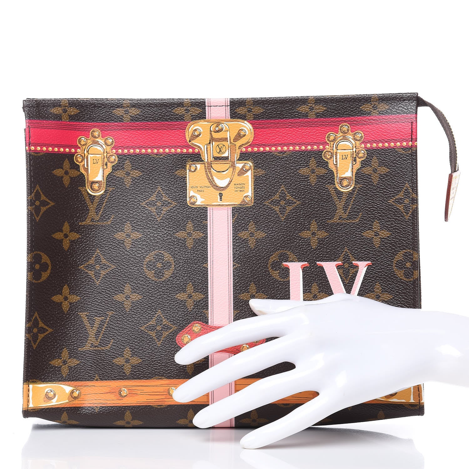 Louis Vuitton Monogram Summer Trunks Toiletry Pouch 26 2 of 9