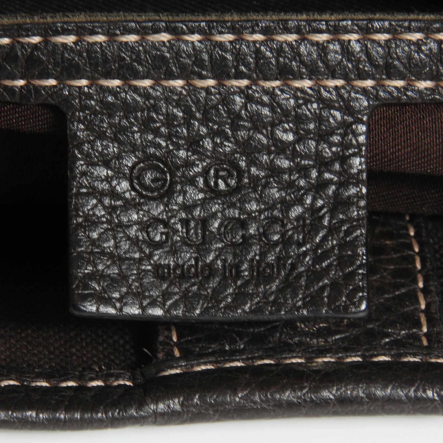 Crystal Monogram Large Joy Tote Beige Ebony Testa di Moro
