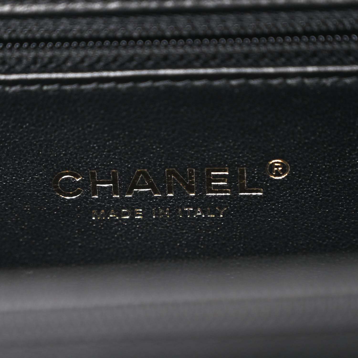 Chanel Caviar Quilted Medium CC Filigree Vanity Case Black 7 of 11