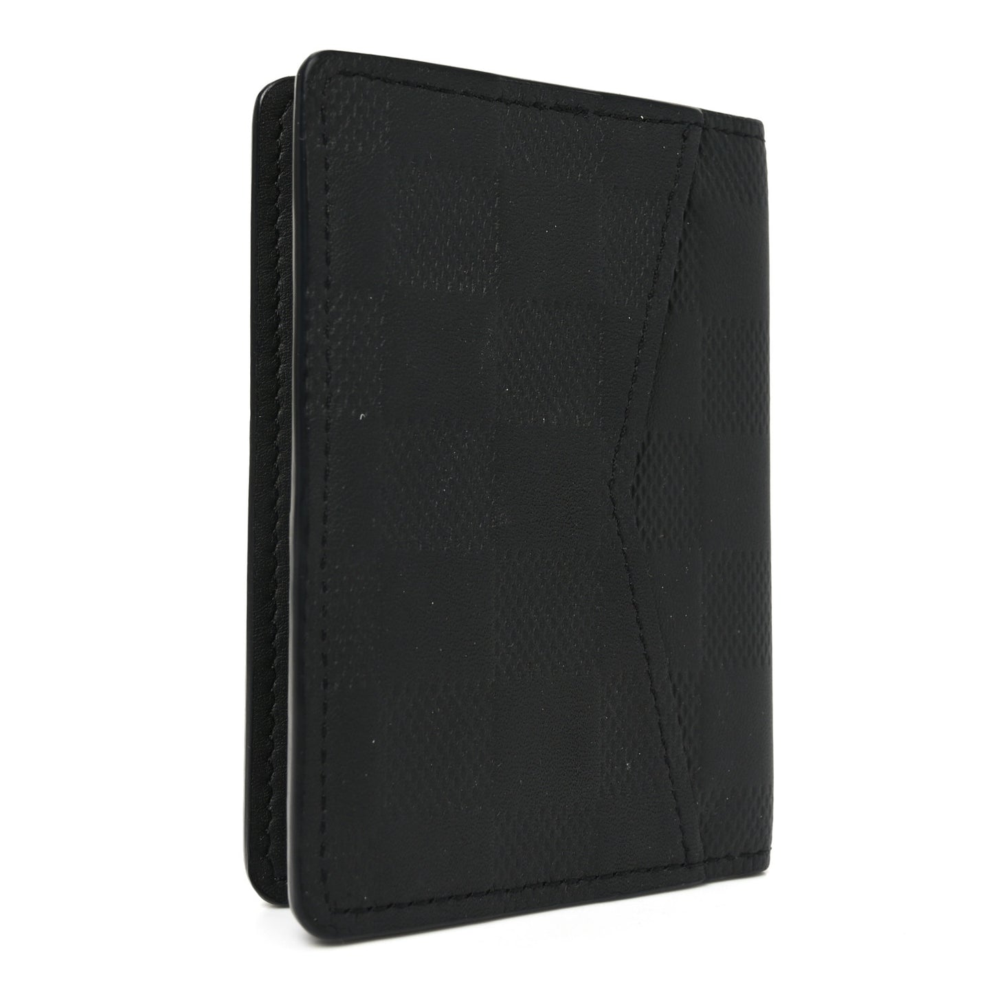 Damier Infini Pocket Organizer Black