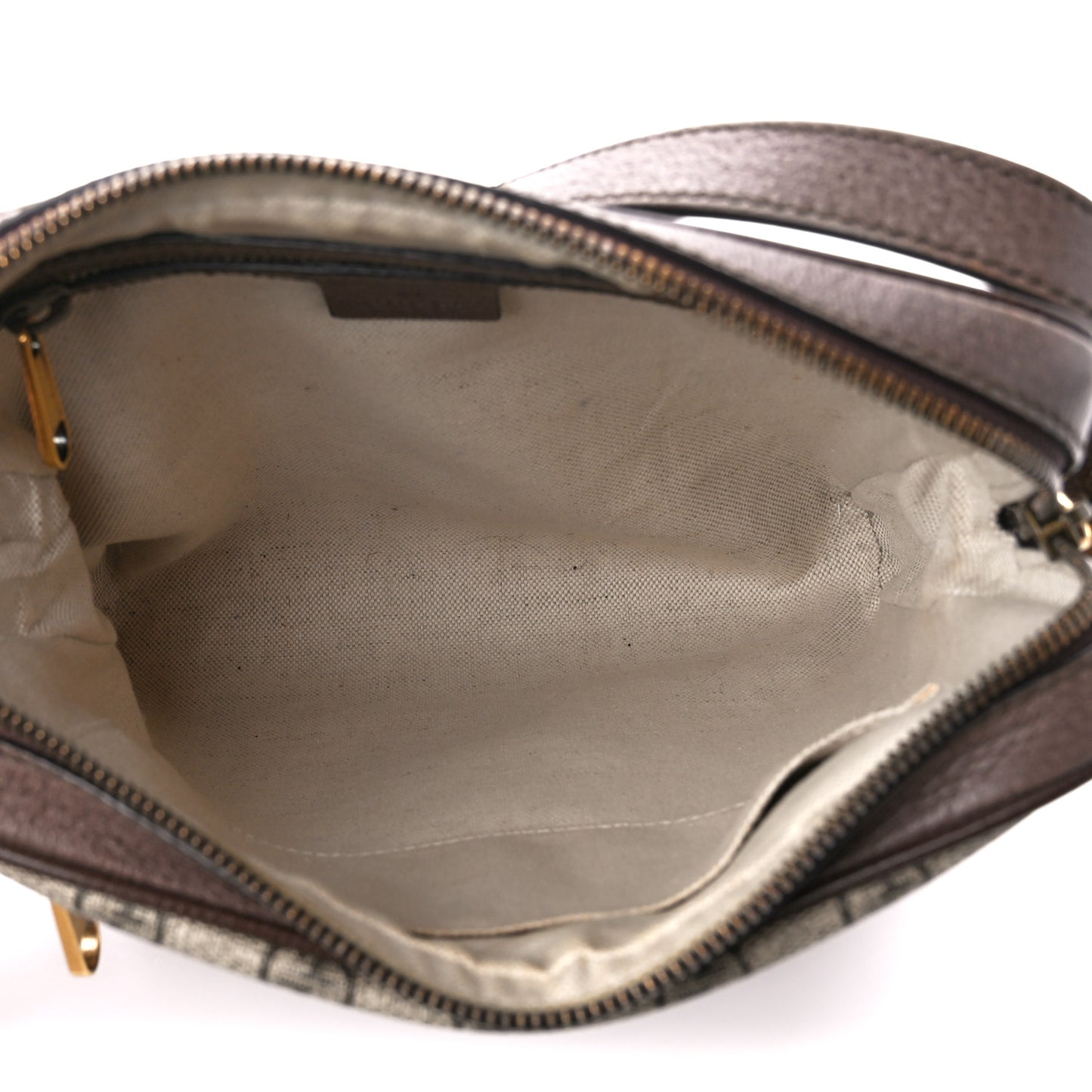 GG Supreme Monogram Web Small Ophidia Messenger Bag Brown