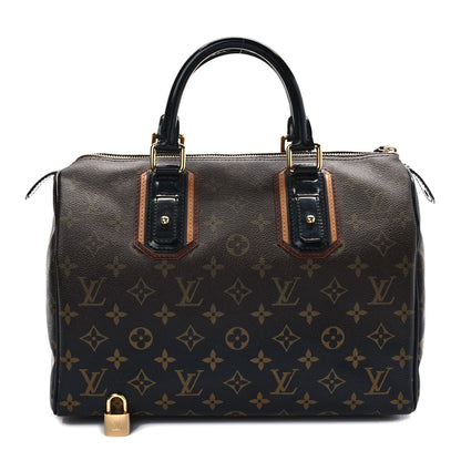 Louis Vuitton Monogram Mirage Speedy 30 Black 1 of 11