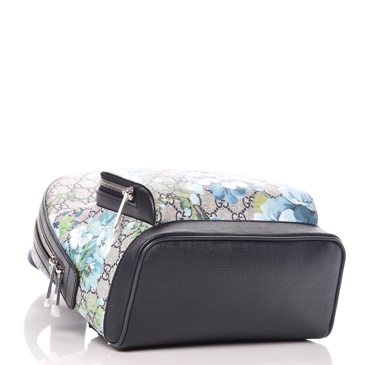 Gucci GG Supreme Monogram Blooms Small Day Backpack Blue 4 of 10
