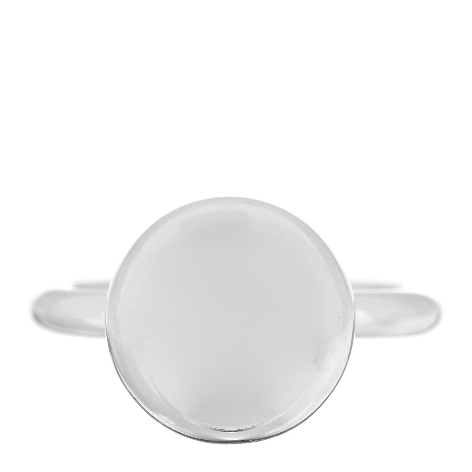 Tiffany Sterling Silver 12mm Hardwear Ball Ring 51 5.75 1 of 5