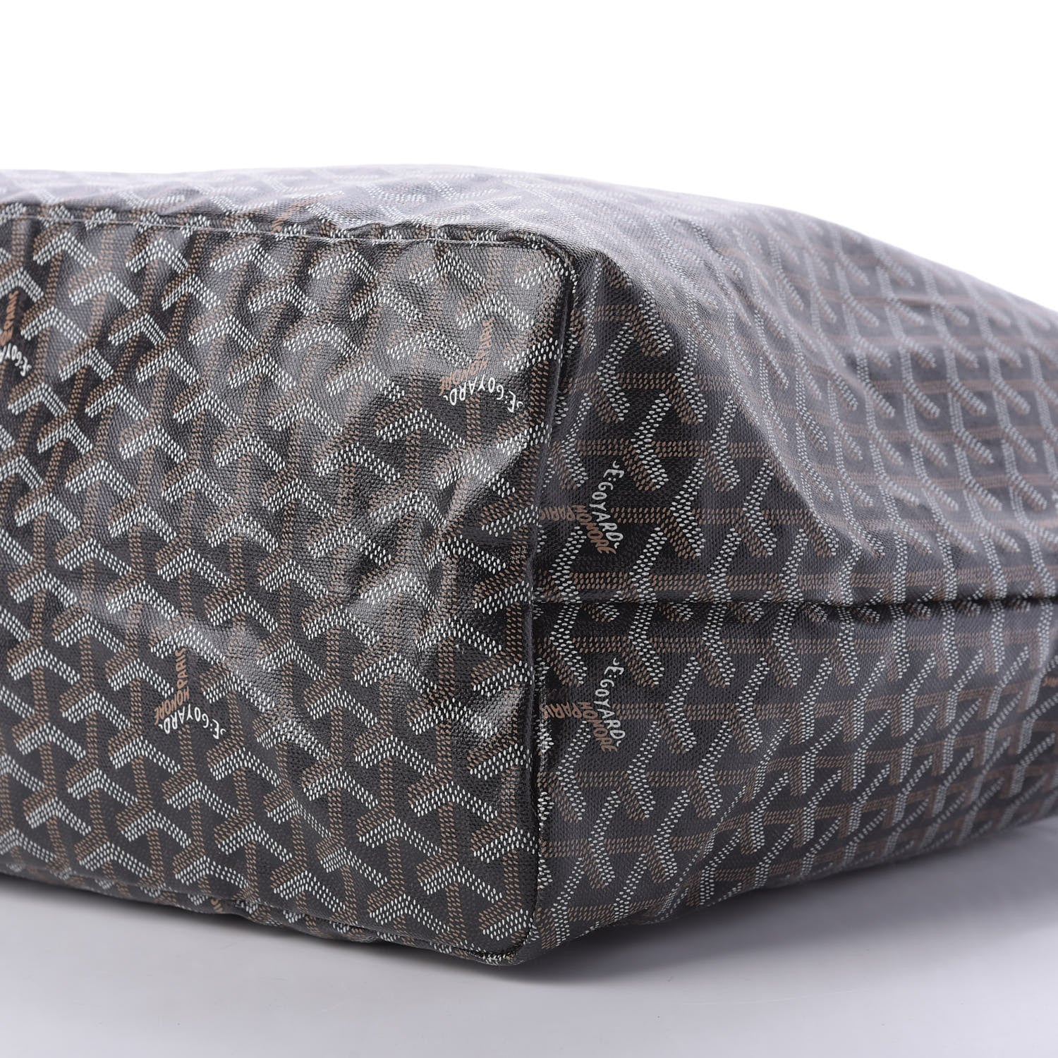 Goyard Goyardine Saint Louis GM Black Gold 7 of 7