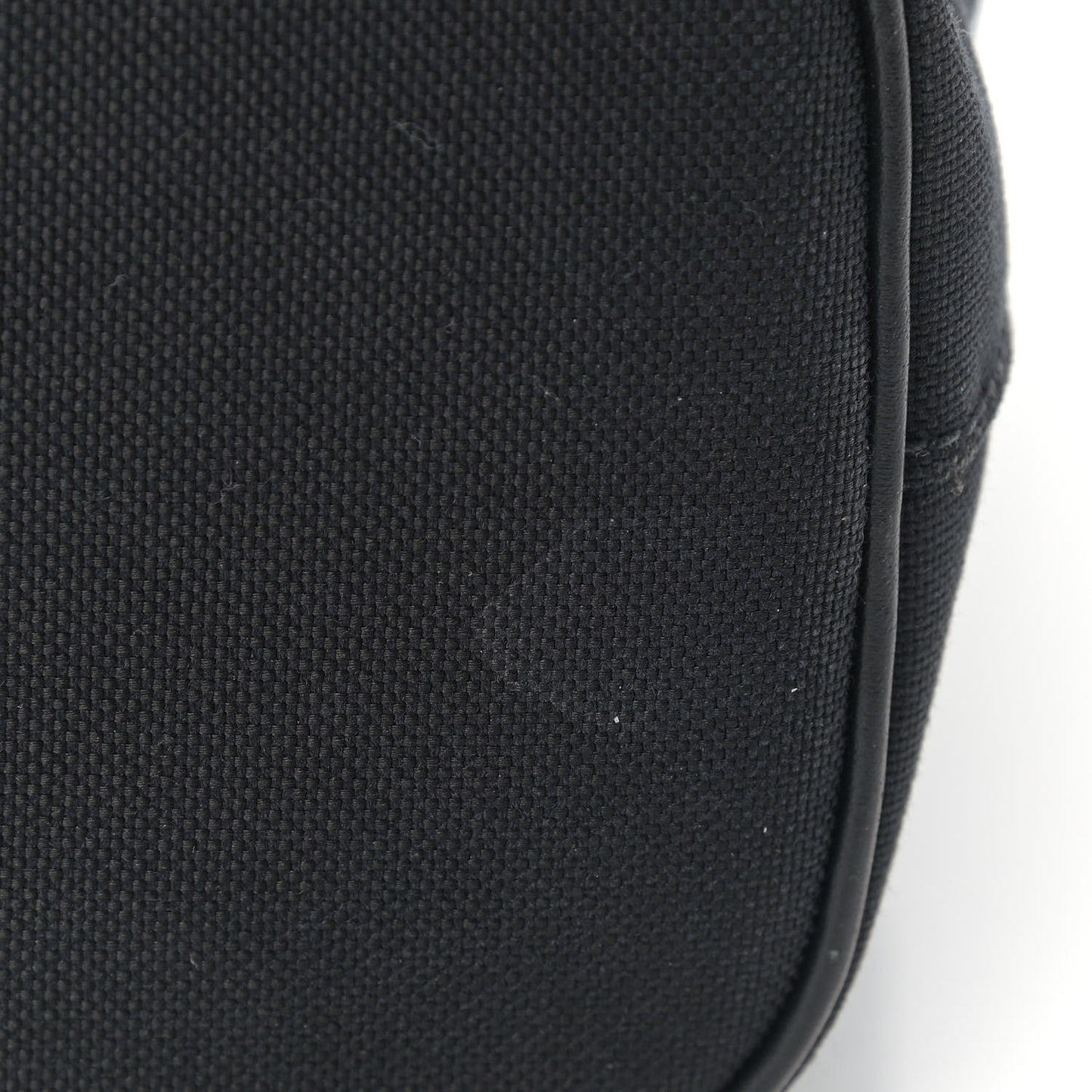 Canvas Drawstring Bucket Black