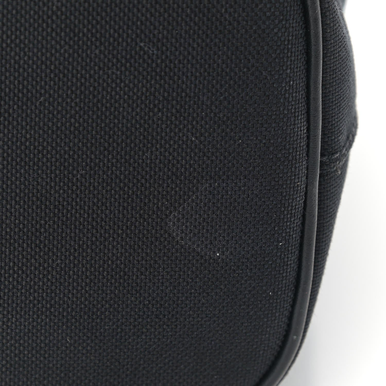 Prada Canvas Drawstring Bucket Black 11 of 11