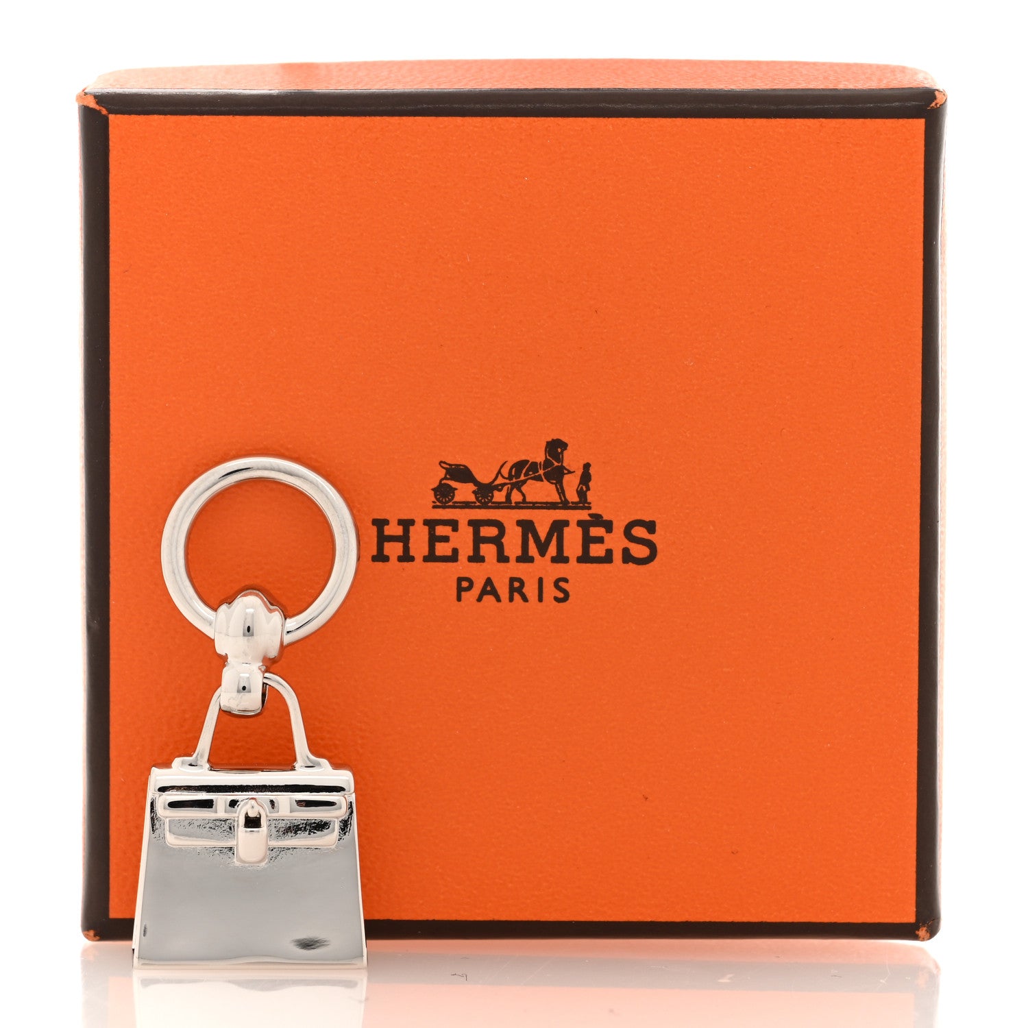 Hermes Palladium Mini Kelly Twilly Ring 4 of 4